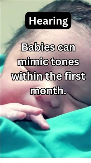 Newborns Mimic Within a Month