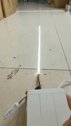 Running led strip light and controller