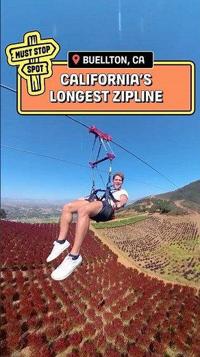 California’s Longest Zipline 😳