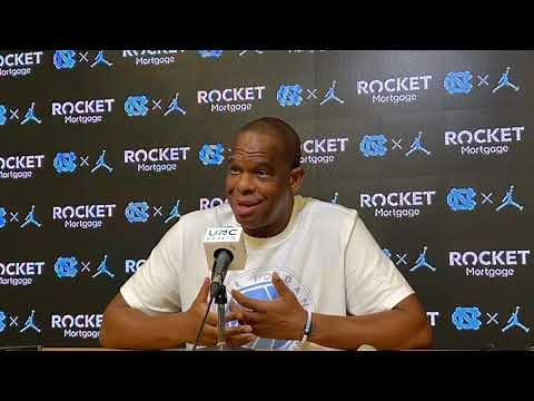 UNC Basketball Head Coach Hubert Davis Summer Press Conference