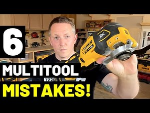 6 MULTITOOL CUTTING MISTAKES! (How to Cut Straight With a Multitool...AVOID THESE COMMON ERRORS!)