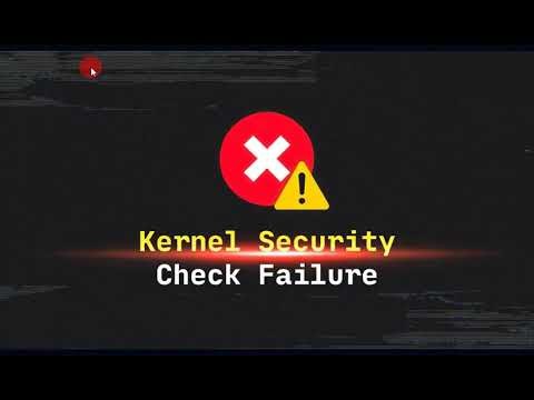 How to fix Kernel Security Check Failure in Windows 11