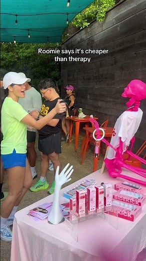 Therapeutic & prepared!! Who knew practicing how to use pepper spray could be fun 🩷