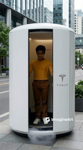 Tesla’s Latest Gender-Swap Machine — Step In as One, Walk Out as Another 🤯✨