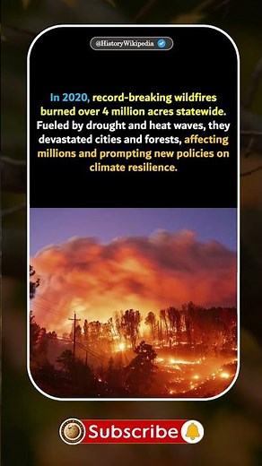 The Record-Breaking Wildfires That Scarred California (2020) 🔥 #CaliforniaWildfires