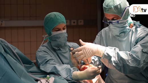 Prothèse genou : chirurgie et animation