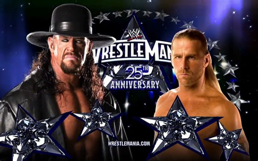 2009 WrestleMania25 Shawn Michaels vs The Undertaker