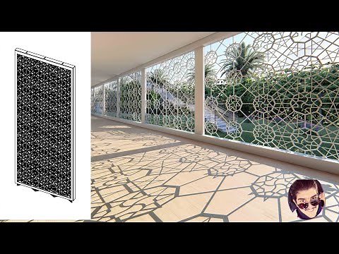 islamic pattern revit family