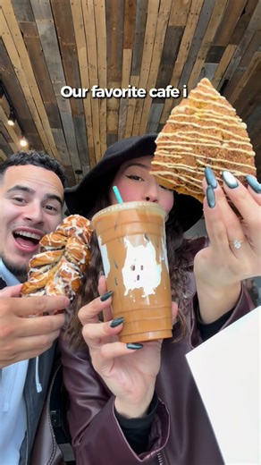 SHANIA GODINEZ | 📍@crave_northshore If you are visiting Salem this October you HAVE to head to Crave for their fluff ghost lattes and matchas They are... | Instagram