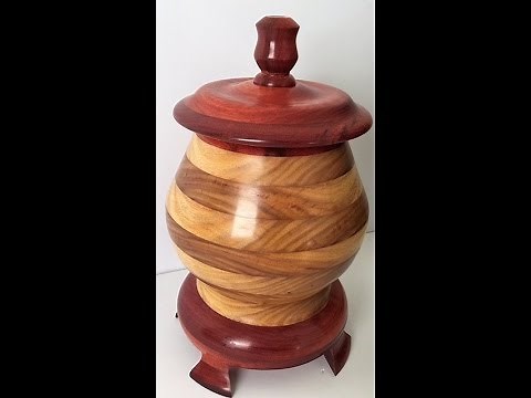Woodturners Journal: Turning a Lidded Box with Legs