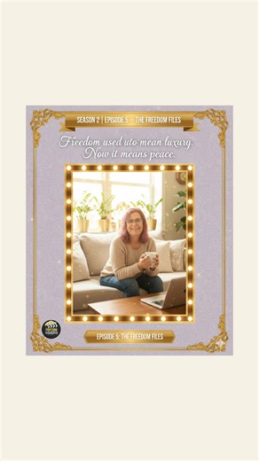 🎬 EPISODE 5 – “The Freedom Files” Freedom used to look like fancy cars and vacations. Now? It looks like waking up without panic. It’s slow coffee. Quiet mornings. It’s choosing how my day goes — not being told. The funny thing is… real freedom isn’t about escaping work. It’s about finally owning your life. I don’t need “luxury.” I need peace. And if that’s the new definition of success, I’ll take it any day. #TheFreedomShift #grandmahustle #grandma #funpost #FreedomMindset | Jackie Vangen