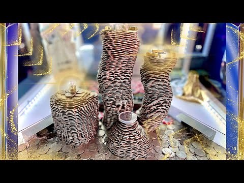 👀 “LOOK” 4 Towers, Gold Bars, So Much More! High Stakes Coin Pusher ASMR