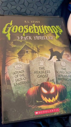 Goosebumps three pack thriller ￼