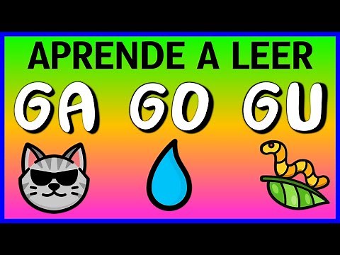 Lesson 17 | Let's learn to read with the syllables GA, GO, GU