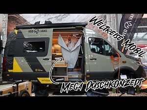 Traveling around the world in the all-wheel-drive Sprinter! Smart, foldable shower included! Camp...