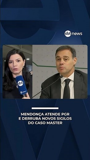 Mendonça complies with PGR and lifts further secrecy in Master case | #SBTNewsJournal
