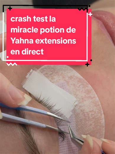 Prise Instantanée de Cils avec YAHNA EXTENSIONS