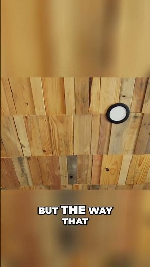 DIY Kitchen Transformation: From Rough Start to Stunning Pallet Wood Ceiling