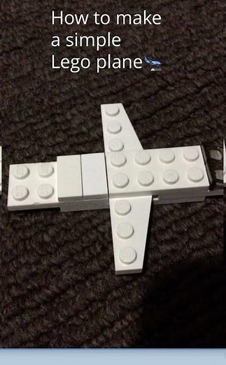 How to make a simple Lego plane🥹