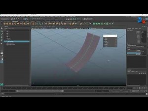 Nonlinear Maya Rigging | Bend Deformer Maya | Rigging By Deformer Maya | Maya Deformer