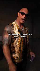 The Rock has a message for two jabronis 🤣 (Repost: @wwe) #WWEChamber Perth | Saturday February 24 at 9pm AEDT LIVE on WWE Channel #WWE #TheRock #EliminationChamber #Perth #Australia | Foxtel
