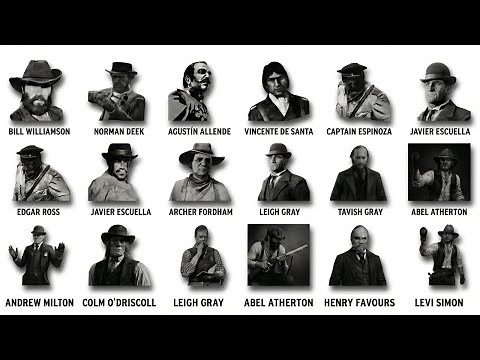 All 18 Antagonists in RDR2 & RDR1 Explained