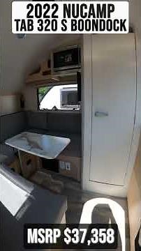 2022 NuCamp TAB 320S Boondock Teardrop Travel Trailer | Beckley's RVs