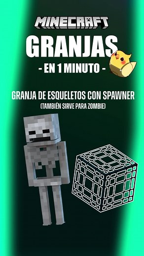 Granja de Esqueletos con Spawner en Minecraft: Tutorial Completo