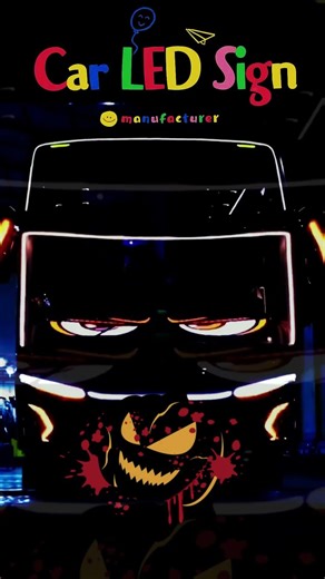 LED MATRIX PANEL #flexibleled #automobile #thetransitprodigy #edit #led #ledlights #trucker #caredit