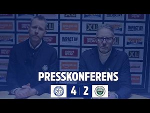 Presskonferensen efter Leksands IF - Frölunda HC