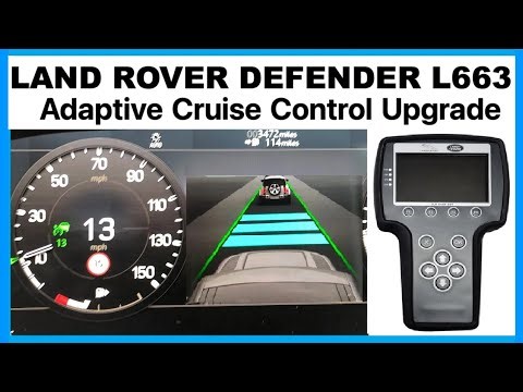 Adaptive Cruise Control Upgrade on New Land Rover Defender L663 Diagnostic Associates DOIP CCF Tool
