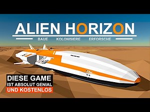 ALIEN HORIZON | Sci-Fi Planeten KOLONISATION & AUFBAUSPIEL der genialen Sorte | 1h Gameplay Deutsch