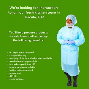 5K views · 11 reactions | We are opening a new Fresh Kitchen facility in Dacula, GA, very soon. Visit jobs.publix.com/AFK to apply. | Publix Careers | Facebook