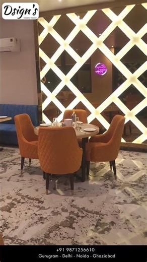 Modern Curry Leaf Restaurant Interior Design by Dsigns Creative Interiors ✨