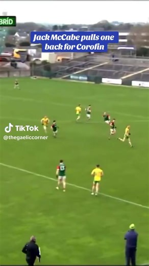 Jack McCabe was one of the standout players for CorofinGAA during this year’s campaign, scoring 3-13 (1-0f) 2023 Galway SFC Rd.1 vs Salthill/Knocknacarra - McCabe scored 1-02 Rd.5 vs Bearna - McCabe scored 0-02 Quarter-final vs Tuam Stars - McCabe scored 0-01 Semi-final vs Milltown - McCabe scored 2-01 (1-0f) 2023 Connacht Club SFC Semi-final vs Ballina Stephenites - McCabe scored 0-05 Final vs St. Brigid’s - McCabe scored 0-02 | Galway Footballers Homepage