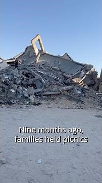 Once a seaside getaway, Gaza ‘safe zone’ now feels like a polluted prison