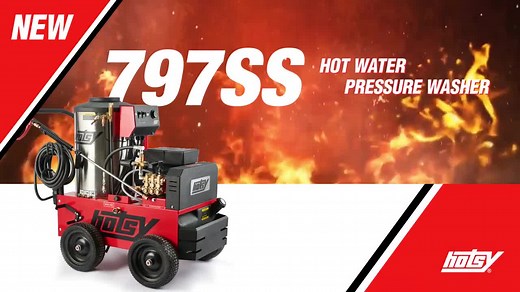 The Hotsy 700 Series offers a balance of rugged power and affordability. Our Black Label Edition 797SS and 897SS are premium feature-loaded pressure washers. | Hotsy Cleaning Systems