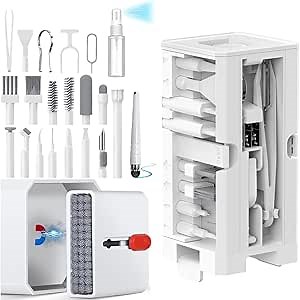 32-in-1 Multifunctional Cleaning Kit - Phone, Computer & Headphone Cleaner for All Electronics Ideal for iPhone, MacBook & Gaming PC