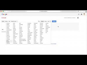 Oversæt med Google Translate - Ordtavlen