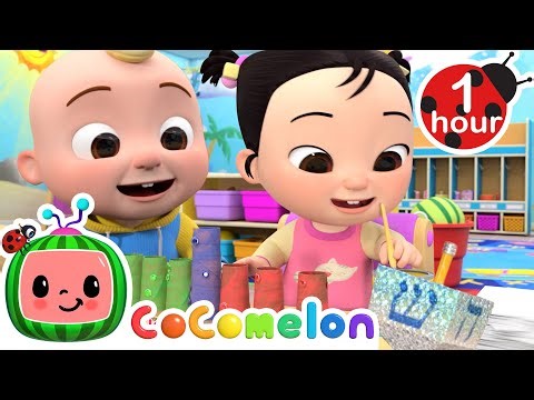 JJ and Cece's Holiday Crafts for Kids! | CoComelon Songs for Kids & Nursery Rhymes