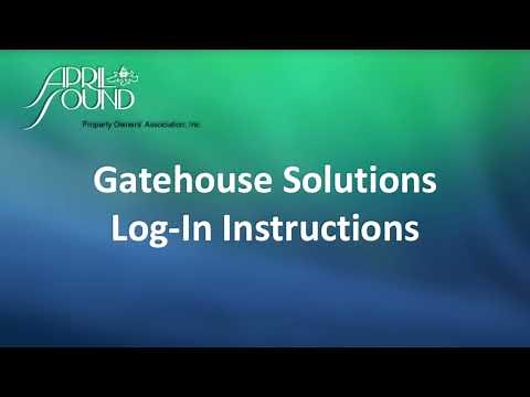 April Sound POA Gatehouse Software Instructions