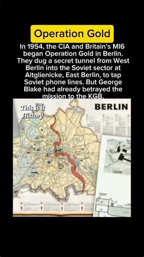 Secret Berlin Tunnel Spy Mission | Operation Gold Exposed #viral #shorts