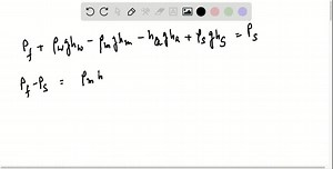 Freshwater and seawater flowing in parallel horizontal pipelines are connected to each other by a double U-tube manometer, as shown in Fig. P 1-76 . Determine the pressure difference between the two pipelines. Take the density of seawater at that location to be ρ=1035 kg / m^3. Can the air column be ignored in the analysis? | Numerade