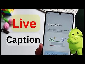 How to Enable Live Caption on Android Phones | Real-Time Subtitles for Any Audio