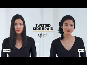 How To Create A Twisted Side Braid | ghd Hairstyle How-To