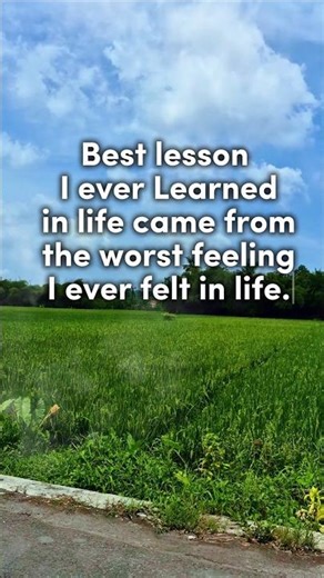 Quote about Best Lesson I Ever Learned in Life #motivation #lifeslessons #motivationalqoutes