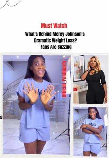 Mercy Johnson's Weight Loss Journey: Fans React to Transformation