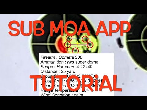 Sub MOA app tutorial