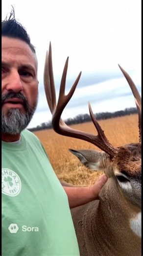 Check out our fearless leader, Scott, and his new friend, Bocephus the Deer, who really loves 100 BUCKS Mineral Attractant! | Marlin Outdoor