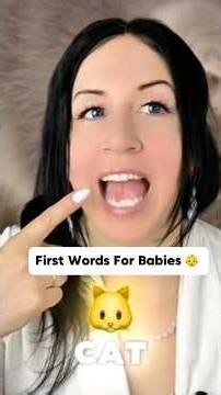 😀First Words For Babies to Learn to Talk Earlier! #parenting #english #babylearning #learntotalk